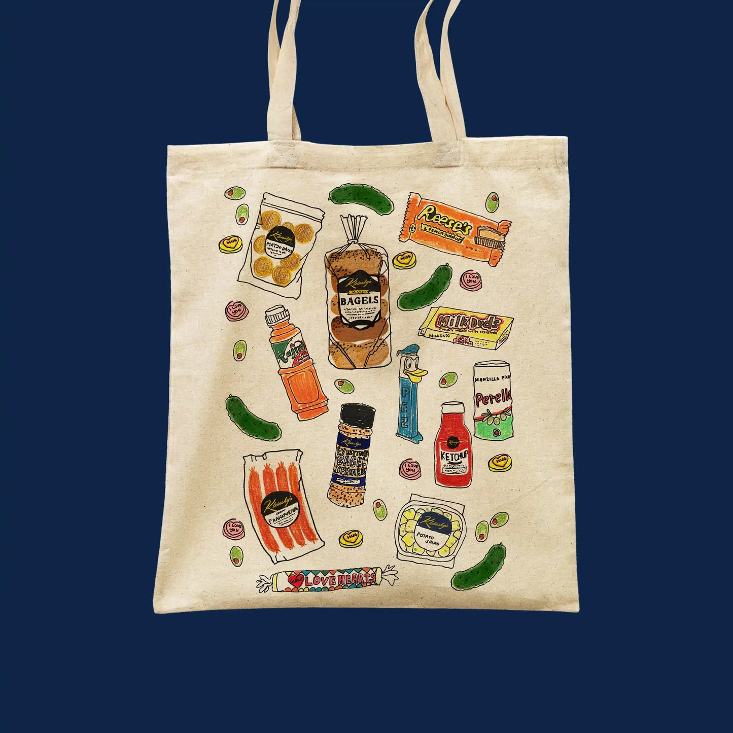 Deli Love Letter Tote Bag